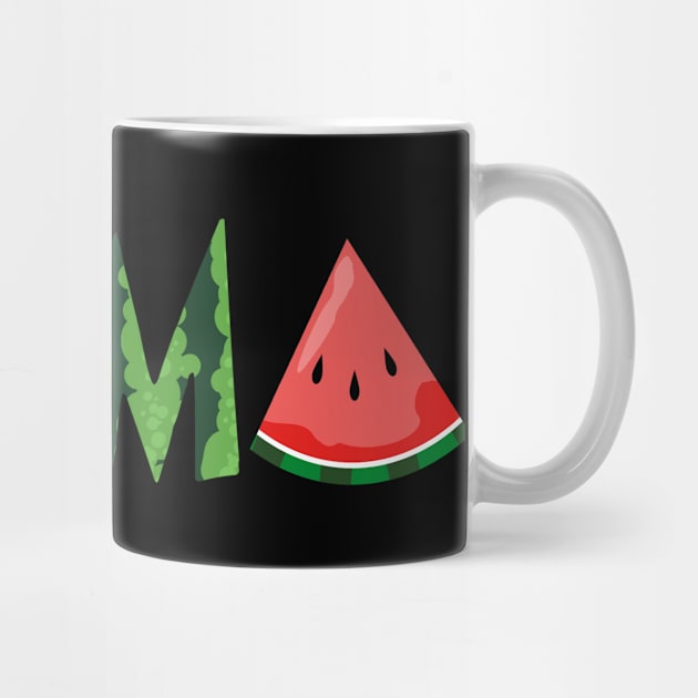 Watermelon Mama Summer Tropical Fruit by Elliottda